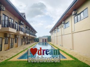 i love dream residences pool front