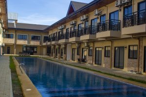 swimming pool with pool villa