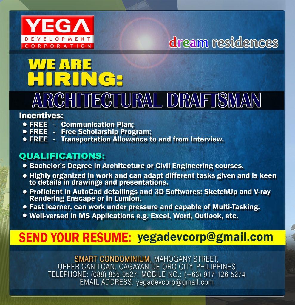 architectural draftsman hiring
