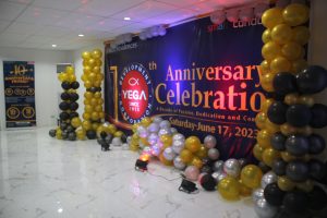 10th anniversary stage tarpaulin