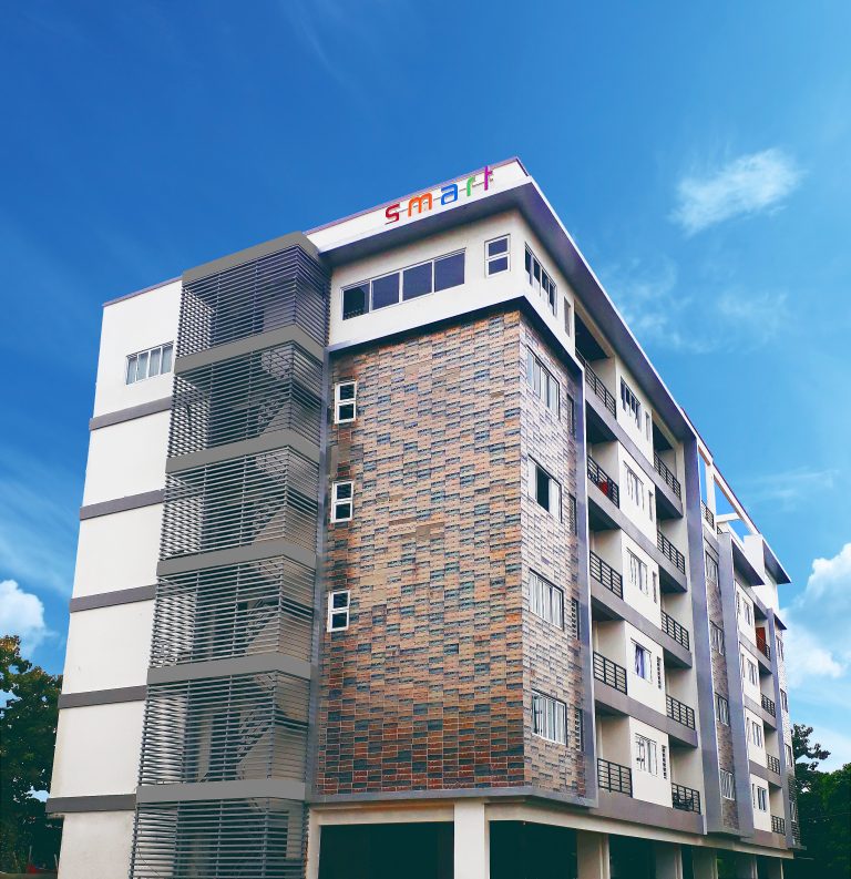 smart condominium front