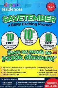 september savetember promo hotel